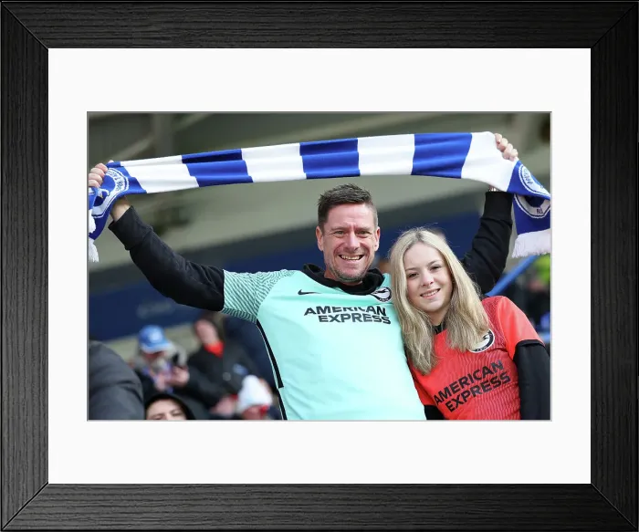 Framed Print : Premier League Clash: Leicester City vs. Brighton & Hove Albion (21JAN23) Framed Print : Premier League Clash: Leicester City vs. Brighton & Hove Albion (21JAN23)