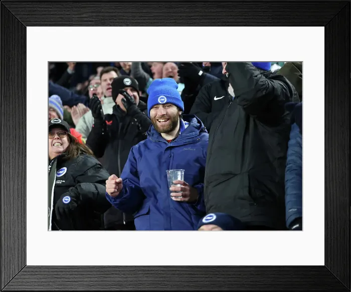 Framed Print : Premier League Showdown: Leicester City vs. Brighton and Hove Albion (21JAN23) Framed Print : Premier League Showdown: Leicester City vs. Brighton and Hove Albion (21JAN23)
