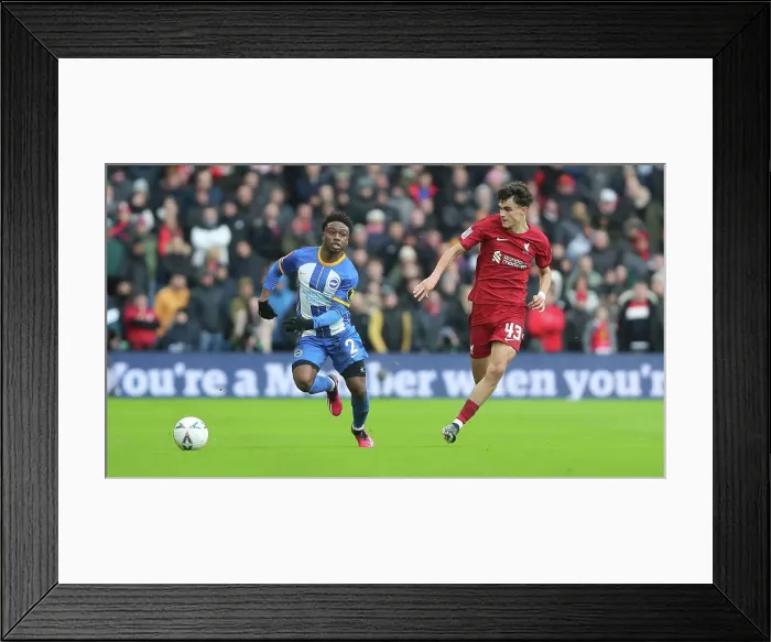 Framed Print : Brighton vs Liverpool: FA Cup Fourth Round Clash at American Express Community Stadium (29Jan23) Framed Print : Brighton vs Liverpool: FA Cup Fourth Round Clash at American Express Community Stadium (29Jan23)
