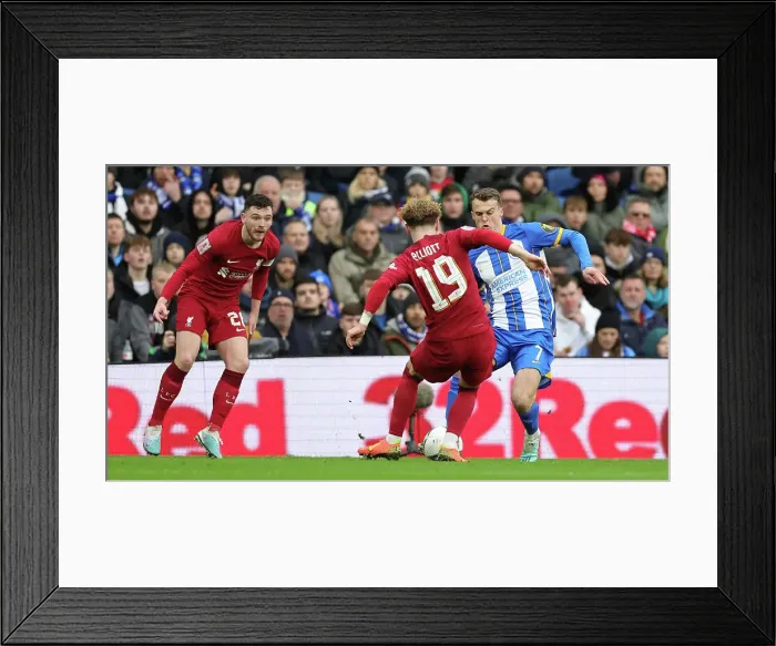 Framed Print : Brighton vs Liverpool: FA Cup Showdown at American Express Community Stadium (29Jan23) Framed Print : Brighton vs Liverpool: FA Cup Showdown at American Express Community Stadium (29Jan23)