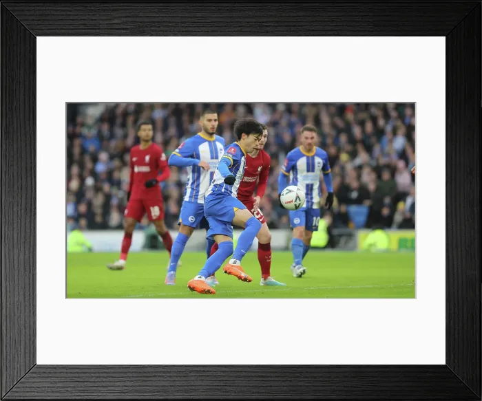 Framed Print : Brighton & Hove Albion vs. Liverpool: FA Cup Fourth Round Clash at American Express Community Stadium (29Jan23) Framed Print : Brighton & Hove Albion vs. Liverpool: FA Cup Fourth Round Clash at American Express Community Stadium (29Jan23)