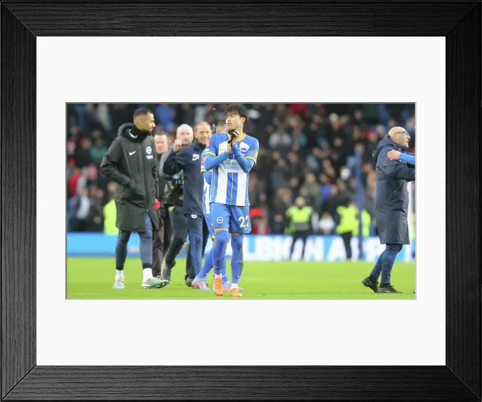 Framed Print : Brighton & Hove Albion vs. Liverpool: FA Cup Fourth Round Clash at American Express Community Stadium (29Jan23) Framed Print : Brighton & Hove Albion vs. Liverpool: FA Cup Fourth Round Clash at American Express Community Stadium (29Jan23)