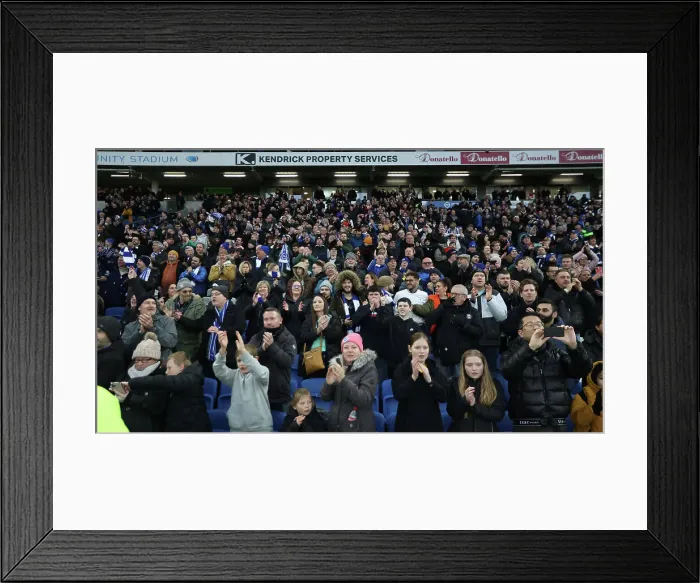 Framed Print : Brighton & Hove Albion vs. Liverpool: FA Cup Fourth Round Clash at American Express Community Stadium (29Jan23) Framed Print : Brighton & Hove Albion vs. Liverpool: FA Cup Fourth Round Clash at American Express Community Stadium (29Jan23)