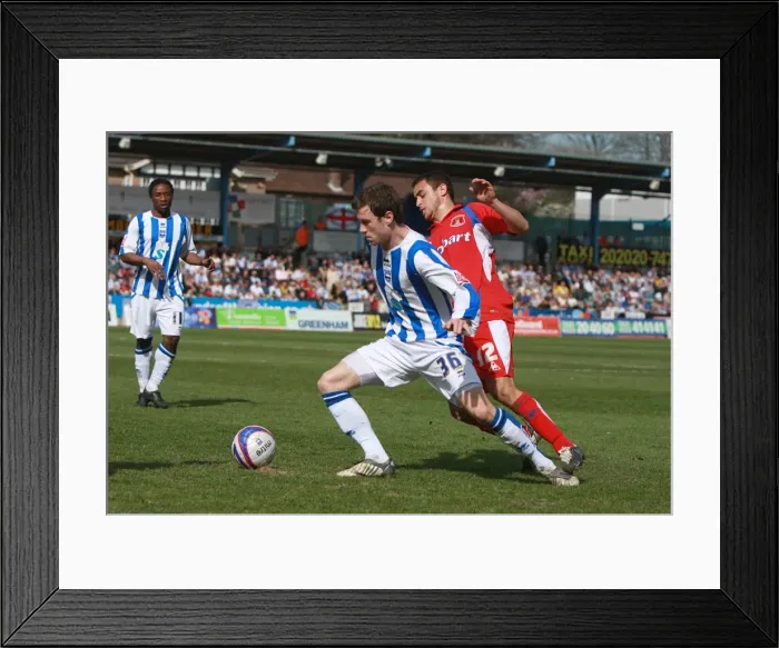Framed Print : Brighton & Hove Albion: 2009-10 Season Home Games vs Carlisle United