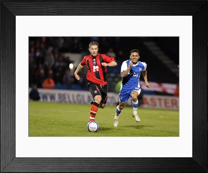 Framed Print : Brighton & Hove Albion 2009-10 Away Season at Gillingham