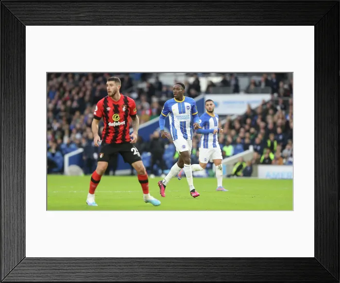 Framed Print : Intense Premier League Showdown: Brighton & Hove Albion vs Bournemouth (04FEB23) Framed Print : Intense Premier League Showdown: Brighton & Hove Albion vs Bournemouth (04FEB23)
