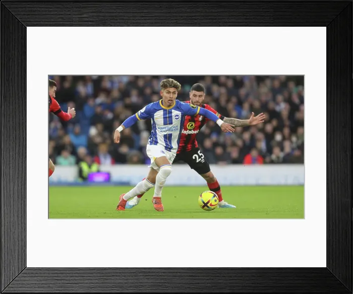 Framed Print : Intense Premier League Showdown: Brighton & Hove Albion vs. Bournemouth (04FEB23) Framed Print : Intense Premier League Showdown: Brighton & Hove Albion vs. Bournemouth (04FEB23)