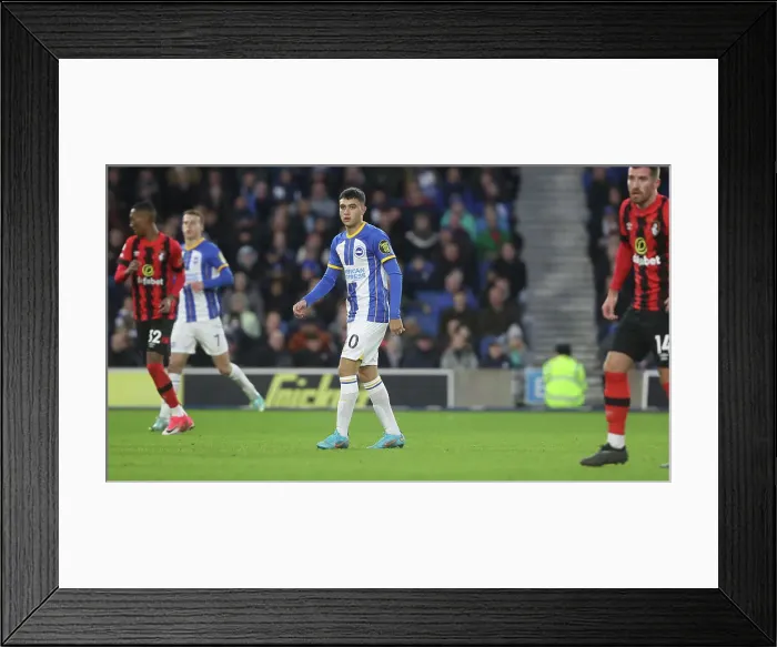 Framed Print : Brighton vs Bournemouth: Premier League Clash at American Express Community Stadium (04FEB23) Framed Print : Brighton vs Bournemouth: Premier League Clash at American Express Community Stadium (04FEB23)