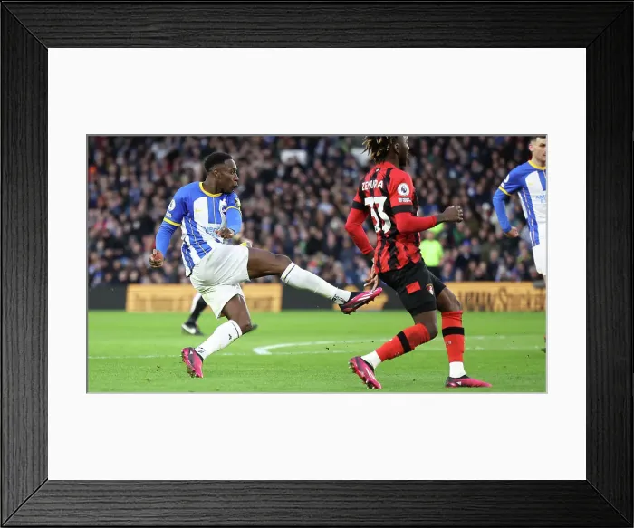 Framed Print : Brighton vs Bournemouth: Premier League Battle at American Express Community Stadium - 4 February 2023 (Bournemouth 04FEB23) Framed Print : Brighton vs Bournemouth: Premier League Battle at American Express Community Stadium - 4 February 2023 (Bournemouth 04FEB23)