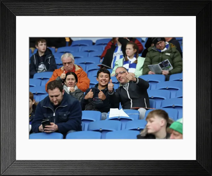 Framed Print : Intense Premier League Showdown: Brighton & Hove Albion vs Bournemouth (04FEB23) Framed Print : Intense Premier League Showdown: Brighton & Hove Albion vs Bournemouth (04FEB23)