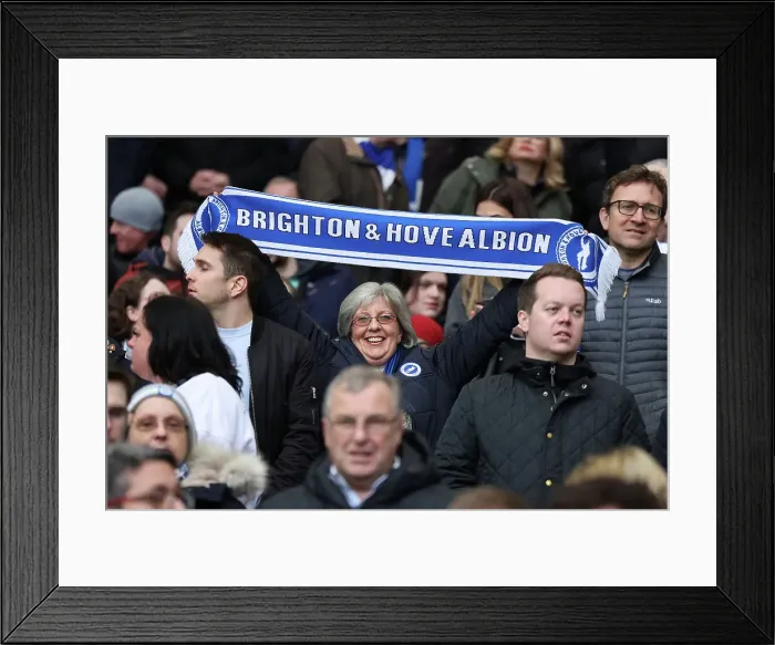 Framed Print : Intense Premier League Clash: Brighton & Hove Albion vs. Bournemouth (04FEB23) Framed Print : Intense Premier League Clash: Brighton & Hove Albion vs. Bournemouth (04FEB23)