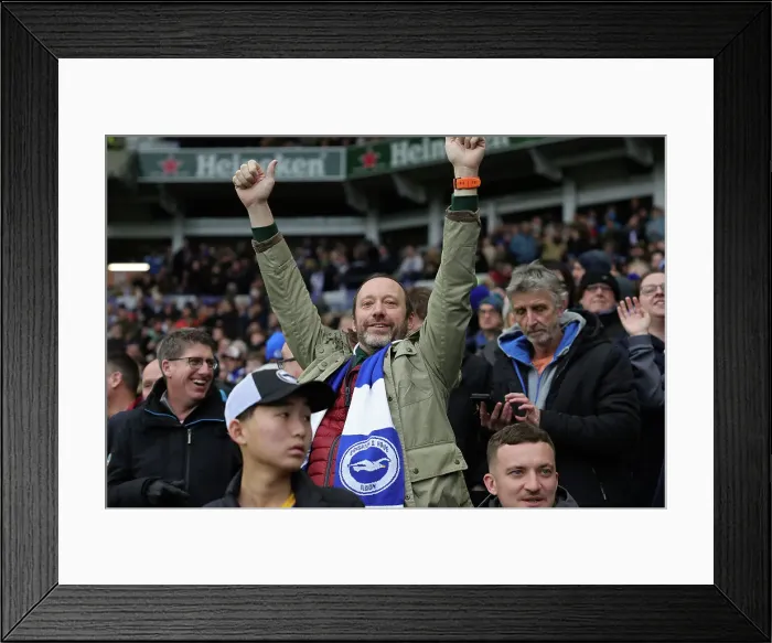 Framed Print : Brighton vs Bournemouth: Intense Premier League Clash at American Express Community Stadium - 4 February 2023 (Bournemouth 04FEB23) Framed Print : Brighton vs Bournemouth: Intense Premier League Clash at American Express Community Stadium - 4 February 2023 (Bournemouth 04FEB23)