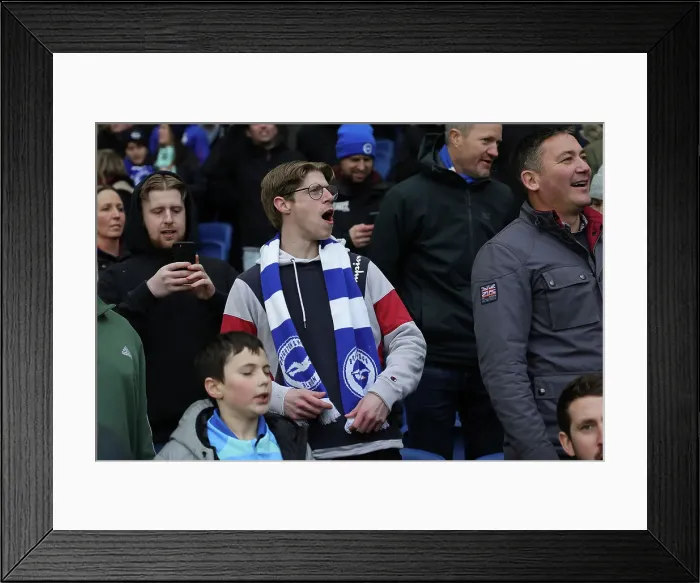 Framed Print : Intense Premier League Showdown: Brighton & Hove Albion vs. Bournemouth (04FEB23) Framed Print : Intense Premier League Showdown: Brighton & Hove Albion vs. Bournemouth (04FEB23)