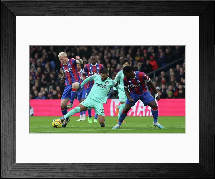 Framed Print : Intense Battle: Crystal Palace vs. Brighton & Hove Albion - Premier League Clash at Selhurst Park (11FEB23) Framed Print : Intense Battle: Crystal Palace vs. Brighton & Hove Albion - Premier League Clash at Selhurst Park (11FEB23)
