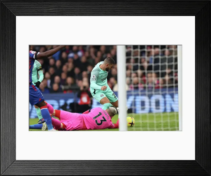 Framed Print : 11FEB23: Intense Premier League Showdown - Crystal Palace vs. Brighton & Hove Albion at Selhurst Park Framed Print : 11FEB23: Intense Premier League Showdown - Crystal Palace vs. Brighton & Hove Albion at Selhurst Park