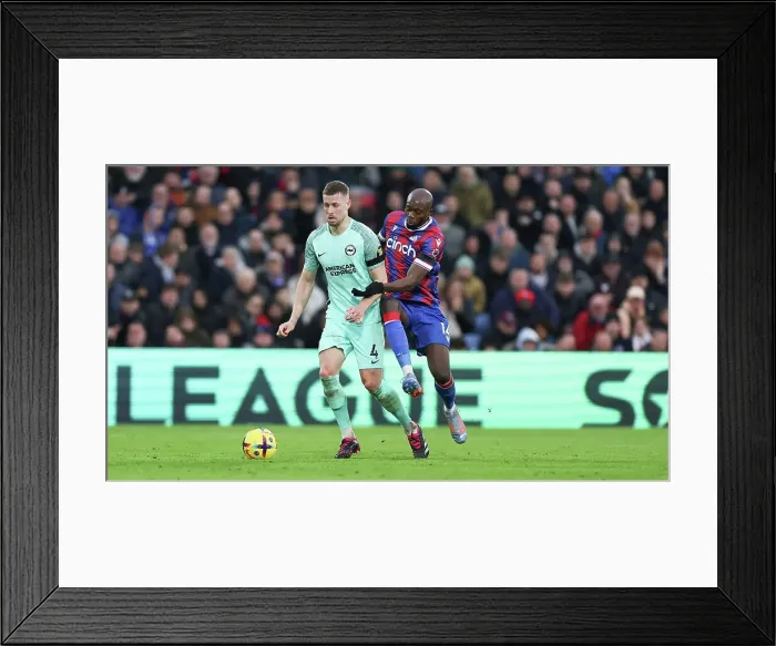 Framed Print : Premier League Clash: Crystal Palace vs. Brighton & Hove Albion at Selhurst Park - 11th February 2023 Framed Print : Premier League Clash: Crystal Palace vs. Brighton & Hove Albion at Selhurst Park - 11th February 2023