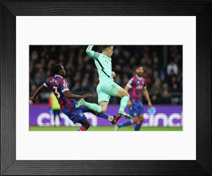 Framed Print : Intense Clash: Crystal Palace vs. Brighton & Hove Albion at Selhurst Park (11FEB23) Framed Print : Intense Clash: Crystal Palace vs. Brighton & Hove Albion at Selhurst Park (11FEB23)