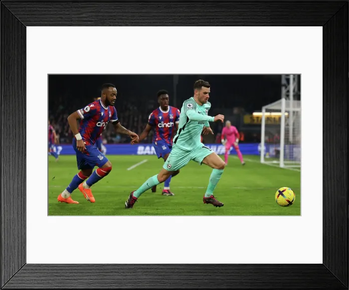Framed Print : Premier League Showdown: Crystal Palace vs. Brighton & Hove Albion at Selhurst Park (11FEB23) Framed Print : Premier League Showdown: Crystal Palace vs. Brighton & Hove Albion at Selhurst Park (11FEB23)