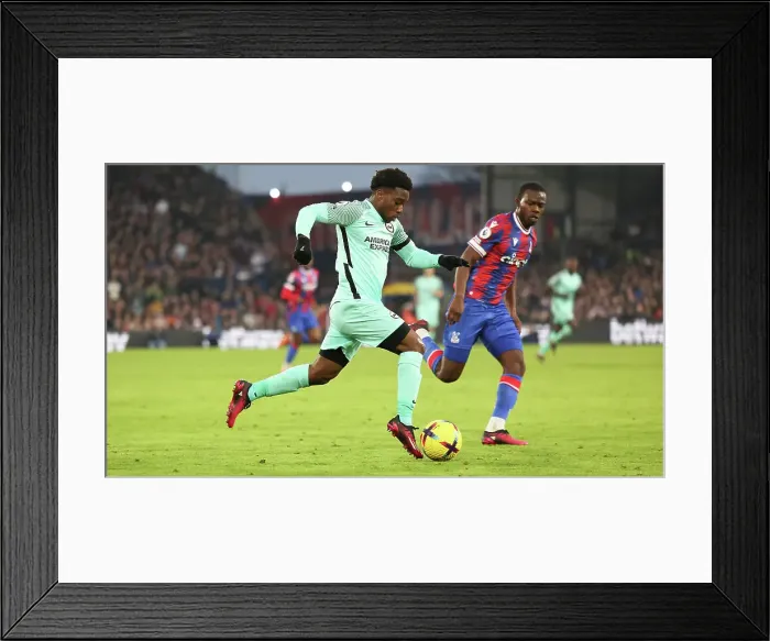 Framed Print : 11FEB23: Premier League Clash - Crystal Palace vs. Brighton & Hove Albion at Selhurst Park Framed Print : 11FEB23: Premier League Clash - Crystal Palace vs. Brighton & Hove Albion at Selhurst Park