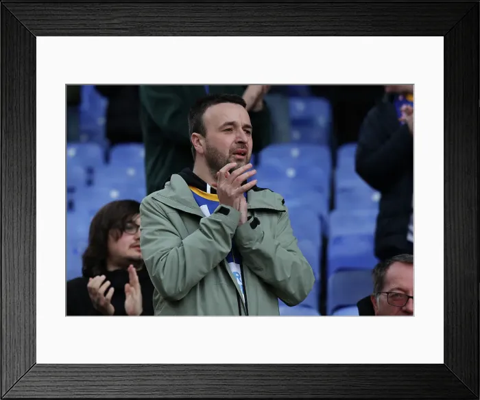 Framed Print : Intense Premier League Clash: Crystal Palace vs. Brighton & Hove Albion (11FEB23)