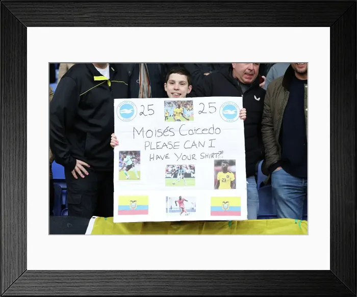 Framed Print : Premier League Clash: Crystal Palace vs. Brighton & Hove Albion at Selhurst Park - 11th February 2023 Framed Print : Premier League Clash: Crystal Palace vs. Brighton & Hove Albion at Selhurst Park - 11th February 2023