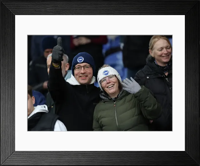 Framed Print : Intense Premier League Clash: Crystal Palace vs. Brighton & Hove Albion (11FEB23) Framed Print : Intense Premier League Clash: Crystal Palace vs. Brighton & Hove Albion (11FEB23)