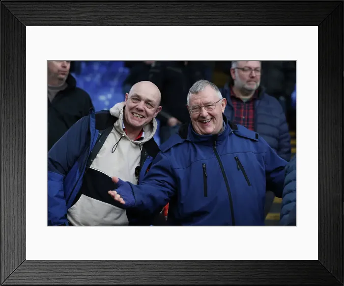 Framed Print : Intense Premier League Clash: Crystal Palace vs. Brighton & Hove Albion (11FEB23)