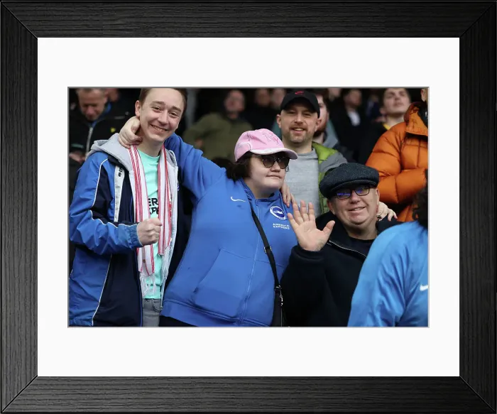 Framed Print : Intense Premier League Showdown: Crystal Palace vs. Brighton & Hove Albion (11FEB23) Framed Print : Intense Premier League Showdown: Crystal Palace vs. Brighton & Hove Albion (11FEB23)