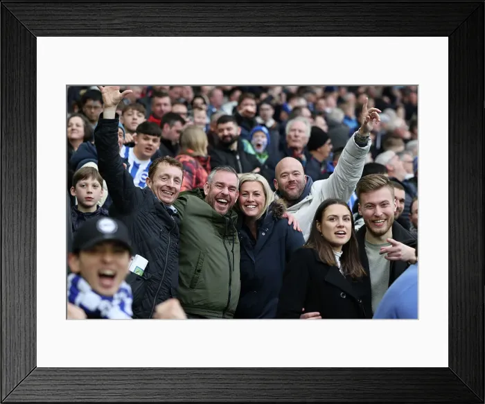 Framed Print : Intense Premier League Clash: Brighton & Hove Albion vs. Fulham (18Feb23) Framed Print : Intense Premier League Clash: Brighton & Hove Albion vs. Fulham (18Feb23)