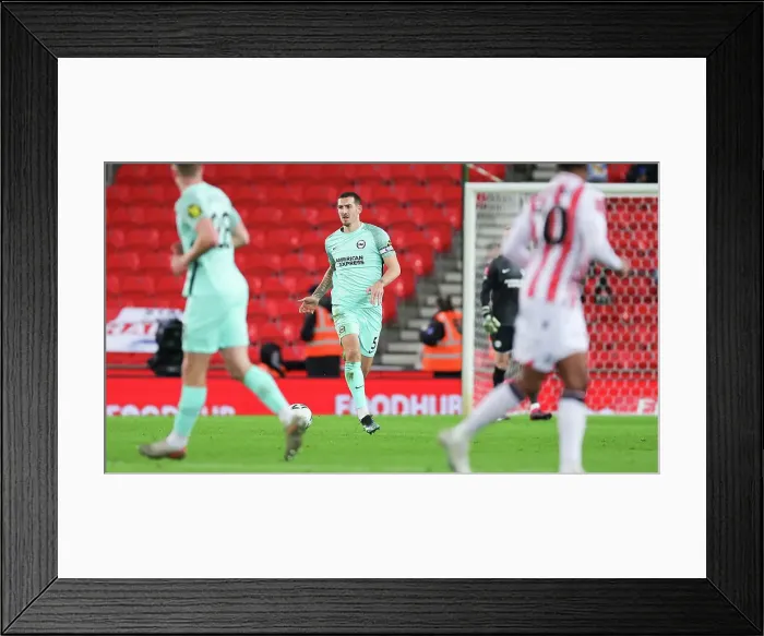 Framed Print : Intense FA Cup Fifth Round Clash: Stoke City vs. Brighton and Hove Albion (28FEB23) Framed Print : Intense FA Cup Fifth Round Clash: Stoke City vs. Brighton and Hove Albion (28FEB23)