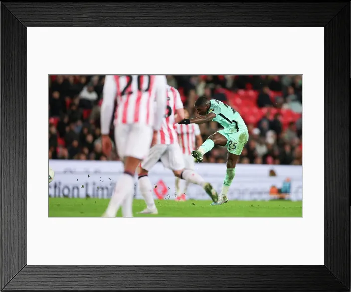 Framed Print : Intense FA Cup Fifth Round Battle: Stoke City vs. Brighton and Hove Albion at Bet365 Stadium (28FEB23) Framed Print : Intense FA Cup Fifth Round Battle: Stoke City vs. Brighton and Hove Albion at Bet365 Stadium (28FEB23)