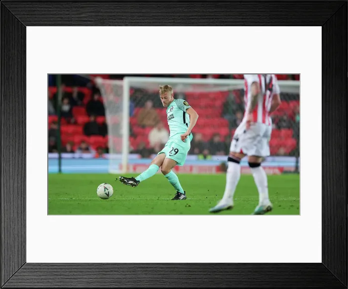 Framed Print : Thrilling FA Cup Fifth Round Clash: Stoke City vs. Brighton and Hove Albion (28FEB23) Framed Print : Thrilling FA Cup Fifth Round Clash: Stoke City vs. Brighton and Hove Albion (28FEB23)