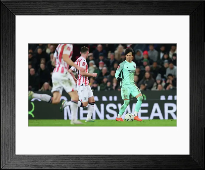 Framed Print : FA Cup Fifth Round Showdown: Brighton and Hove Albion vs Stoke City at Bet365 Stadium (28FEB23) Framed Print : FA Cup Fifth Round Showdown: Brighton and Hove Albion vs Stoke City at Bet365 Stadium (28FEB23)