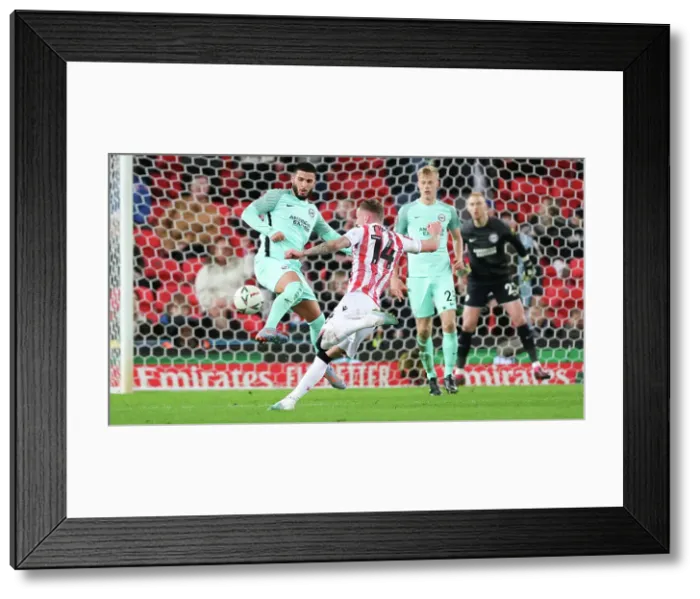 Framed Print : Intense FA Cup Fifth Round Clash: Stoke City vs. Brighton and Hove Albion (28FEB23) Framed Print : Intense FA Cup Fifth Round Clash: Stoke City vs. Brighton and Hove Albion (28FEB23)