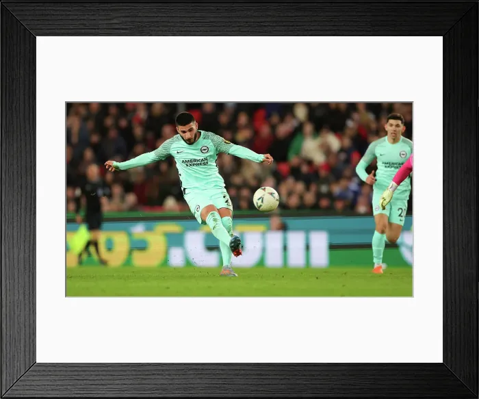 Framed Print : Intense FA Cup Fifth Round Clash: Stoke City vs. Brighton and Hove Albion (28FEB23) Framed Print : Intense FA Cup Fifth Round Clash: Stoke City vs. Brighton and Hove Albion (28FEB23)