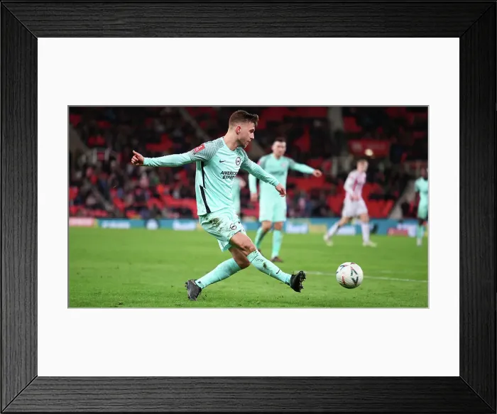 Framed Print : Intense FA Cup Fifth Round Clash: Stoke City vs. Brighton and Hove Albion (28FEB23) Framed Print : Intense FA Cup Fifth Round Clash: Stoke City vs. Brighton and Hove Albion (28FEB23)