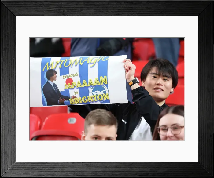 Framed Print : Brighton and Hove Albion Face Off Against Stoke City in FA Cup Fifth Round Showdown (28FEB23) Framed Print : Brighton and Hove Albion Face Off Against Stoke City in FA Cup Fifth Round Showdown (28FEB23)