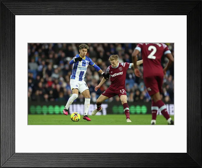 Framed Print : Intense Premier League Clash: Brighton vs. West Ham (04MAR23) Framed Print : Intense Premier League Clash: Brighton vs. West Ham (04MAR23)