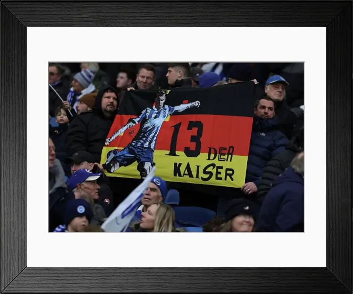 Framed Print : Intense Premier League Clash: Brighton & Hove Albion vs. West Ham United (04MAR23) Framed Print : Intense Premier League Clash: Brighton & Hove Albion vs. West Ham United (04MAR23)