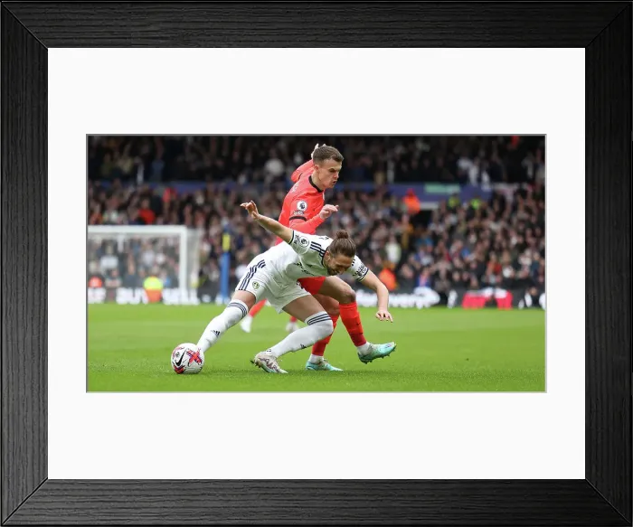 Framed Print : Intense Premier League Clash: Leeds United vs. Brighton and Hove Albion (11MAR23) Framed Print : Intense Premier League Clash: Leeds United vs. Brighton and Hove Albion (11MAR23)