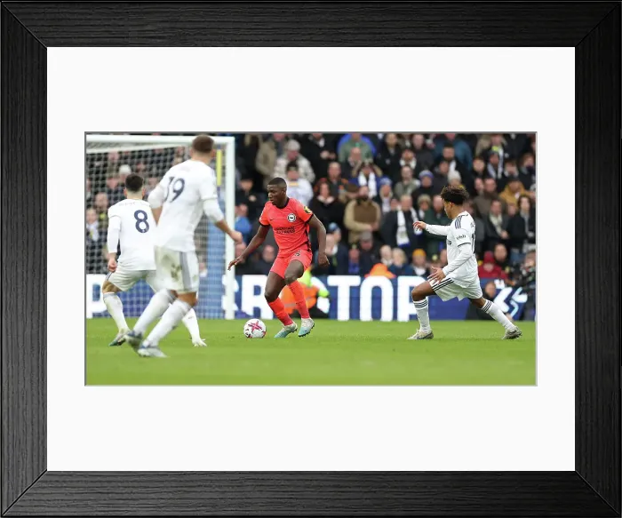 Framed Print : Intense Premier League Rivalry: Leeds United vs. Brighton & Hove Albion (11MAR23) Framed Print : Intense Premier League Rivalry: Leeds United vs. Brighton & Hove Albion (11MAR23)
