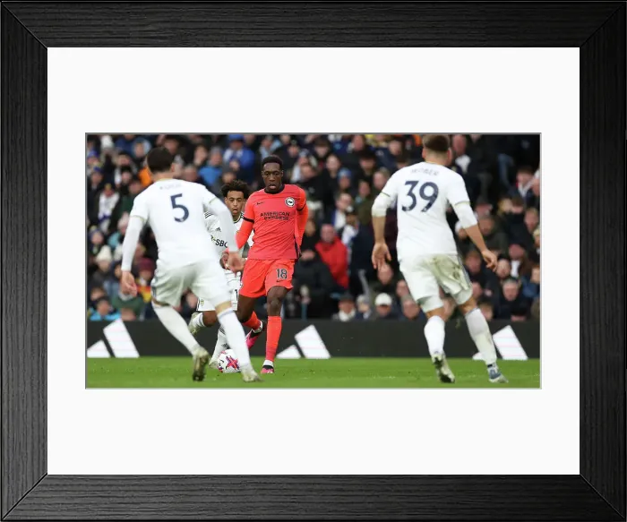 Framed Print : Intense Battle: Leeds United vs. Brighton and Hove Albion - Premier League Rivalry (11MAR23) Framed Print : Intense Battle: Leeds United vs. Brighton and Hove Albion - Premier League Rivalry (11MAR23)