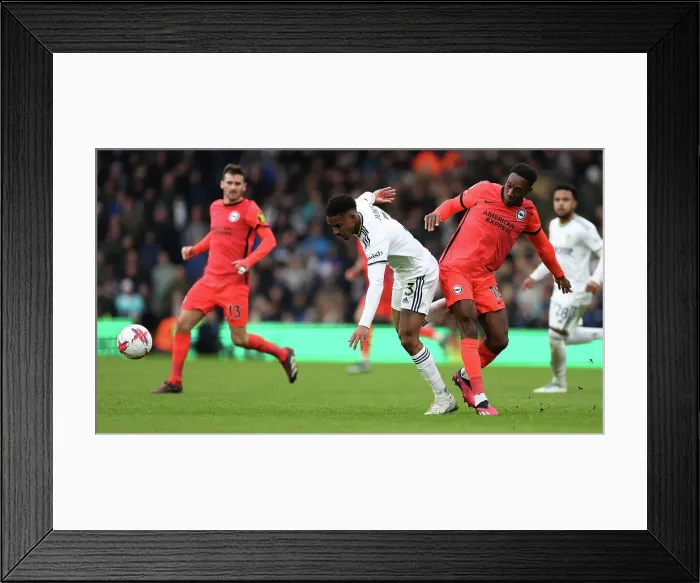 Framed Print : Premier League Showdown: Leeds United vs. Brighton & Hove Albion (11MAR23)