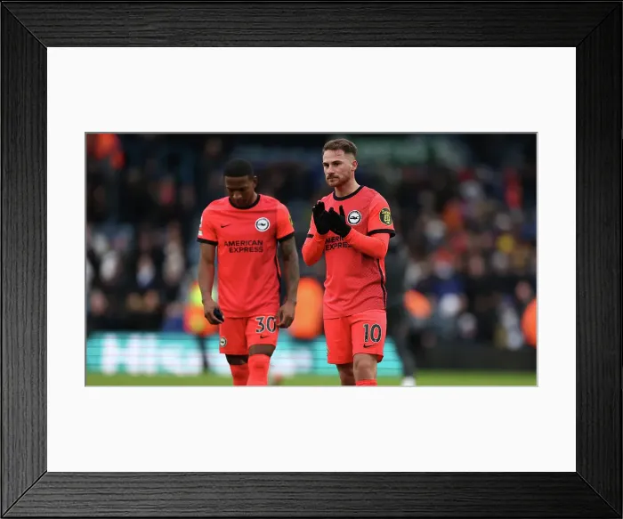 Framed Print : Premier League Clash: Leeds United vs. Brighton & Hove Albion (11MAR23) Framed Print : Premier League Clash: Leeds United vs. Brighton & Hove Albion (11MAR23)
