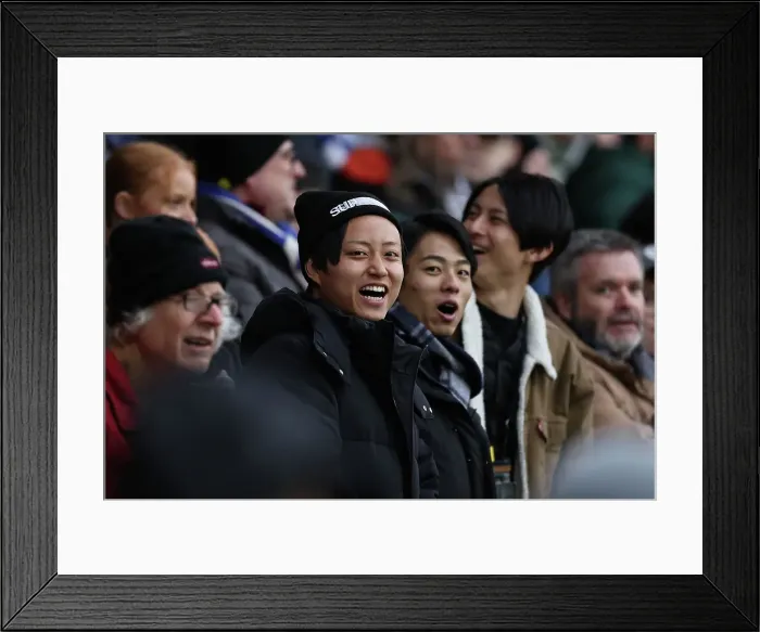 Framed Print : 11MAR23: Intense Battle - Leeds United vs. Brighton and Hove Albion, Premier League Framed Print : 11MAR23: Intense Battle - Leeds United vs. Brighton and Hove Albion, Premier League