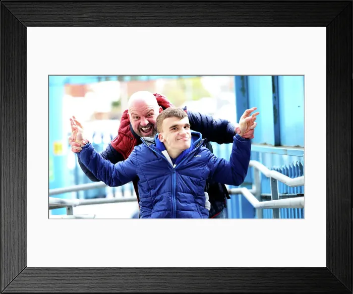 Framed Print : Intense Premier League Clash: Leeds United vs. Brighton & Hove Albion (11MAR23)