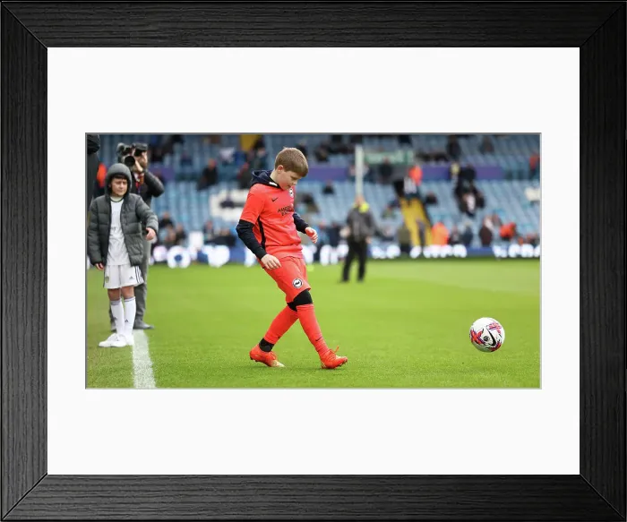 Framed Print : Premier League Showdown: Leeds United vs. Brighton & Hove Albion (11MAR23) Framed Print : Premier League Showdown: Leeds United vs. Brighton & Hove Albion (11MAR23)