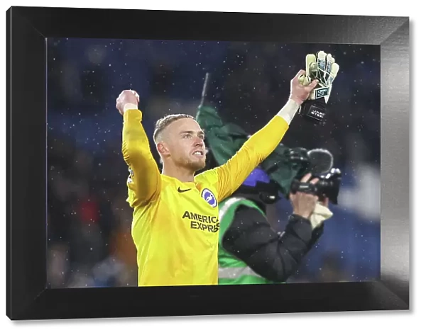 Brighton and Hove Albion Celebrate Victory Over Crystal Palace in Premier League Clash (15MAR23)