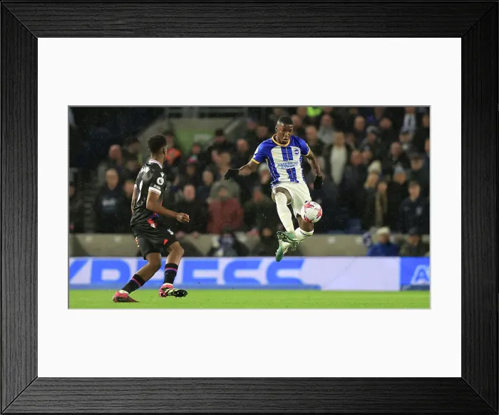 Framed Print : Intense Rivalry: Brighton & Hove Albion vs. Crystal Palace (15MAR23) - Premier League Showdown