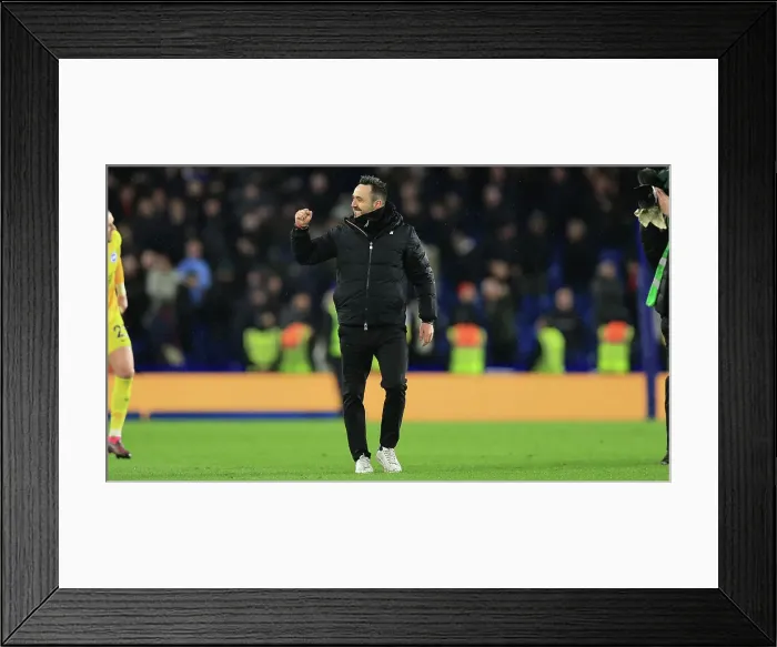 Framed Print : Intense Premier League Rivalry: Brighton vs. Crystal Palace (15MAR23) Framed Print : Intense Premier League Rivalry: Brighton vs. Crystal Palace (15MAR23)